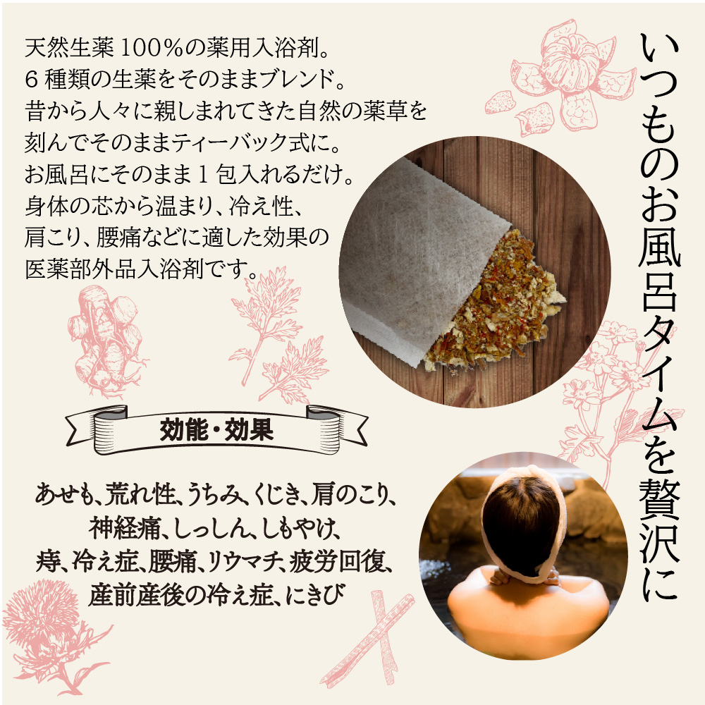 薬用入浴剤 生薬湯